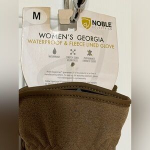 Women's Georgia Waterproof Fleece-Lined Gloves - Brown